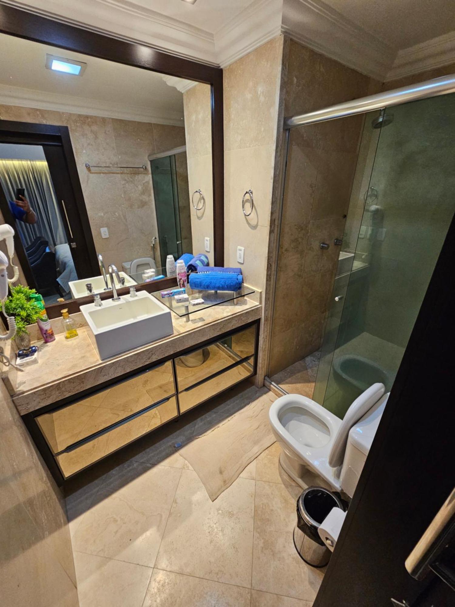 Tropical Executive Flat Vista Incrível para a Orla Manaos Exterior foto